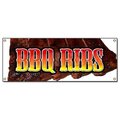 Signmission BBQ RIBS BANNER SIGN barbque bar-b-q bbq pork smoked southern Texas beef B-BBQ Ribs